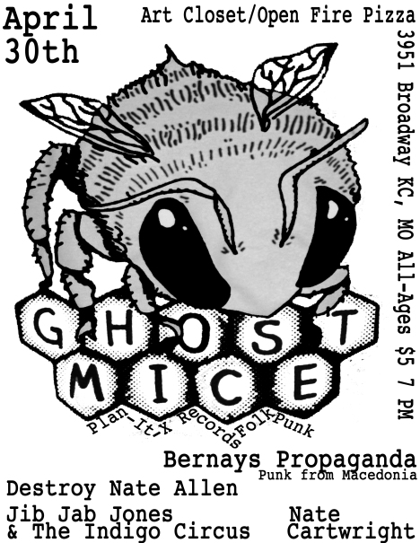 Ghost Mice Show April 30th!